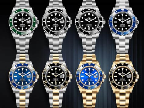 all rolex submariner models|Rolex Submariner collection.